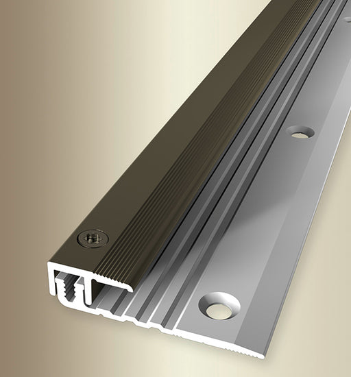 Eindprofiel 4 tot 9.5 mm vloerdikte | Brons / 100 cm