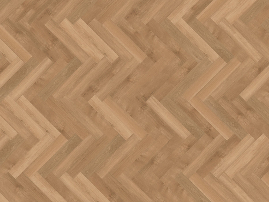 mFLOR 40822 Parva Broad Leaf Pure Sycamore | Visgraat PVC | Dryback