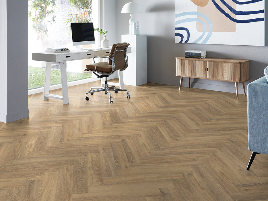 mFLOR 41214 Parva Oak Piedmont | Visgraat PVC | Dryback