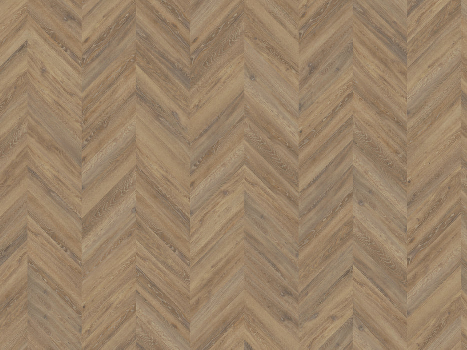 mFLOR 42215 Parva Oak Chevron Apulia | Hongaarse punt | Dryback Plak PVC