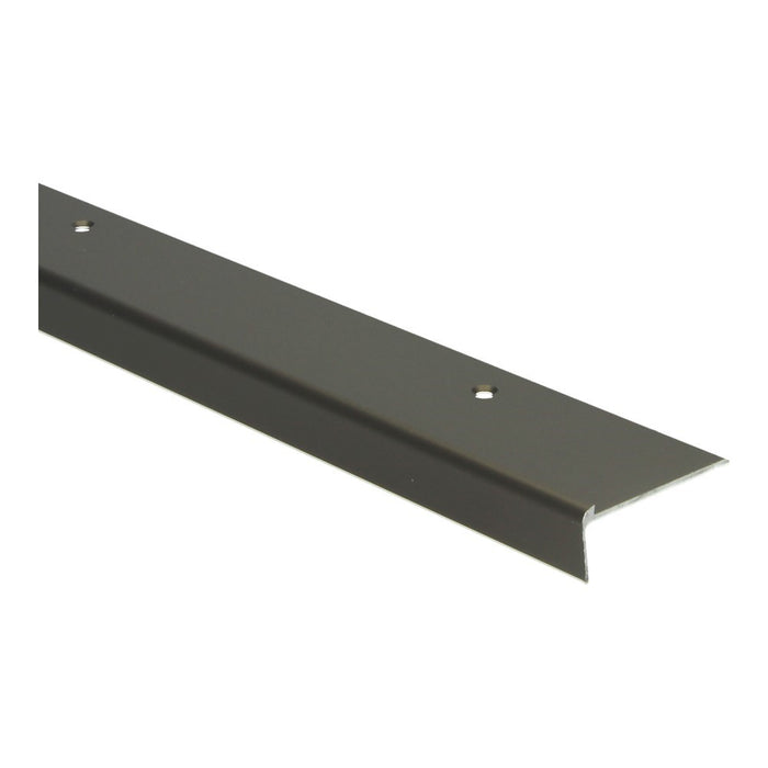 Trapneusprofiel 15 mm | voor 2.5mm PVC | Brons | 250cm