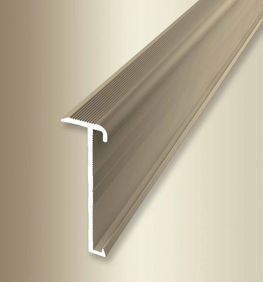 Trapprofiel | voor PVC tot 3mm | Zand/Goudachtig / 43 mm