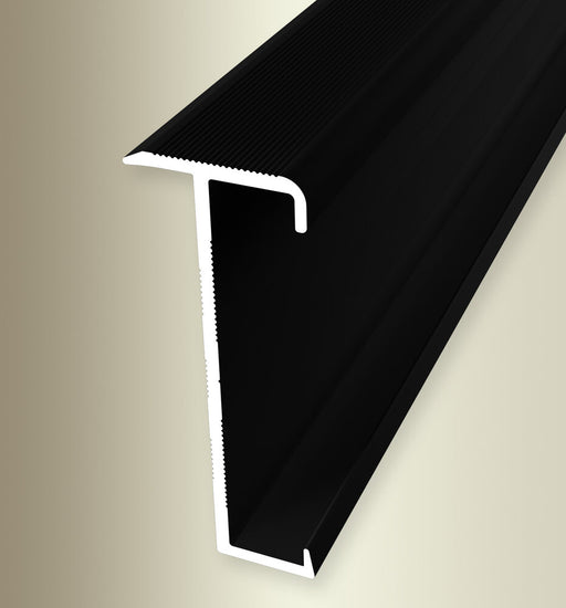 Trapprofiel | Voor laminaat 7 tot 9.5mm | Zwart