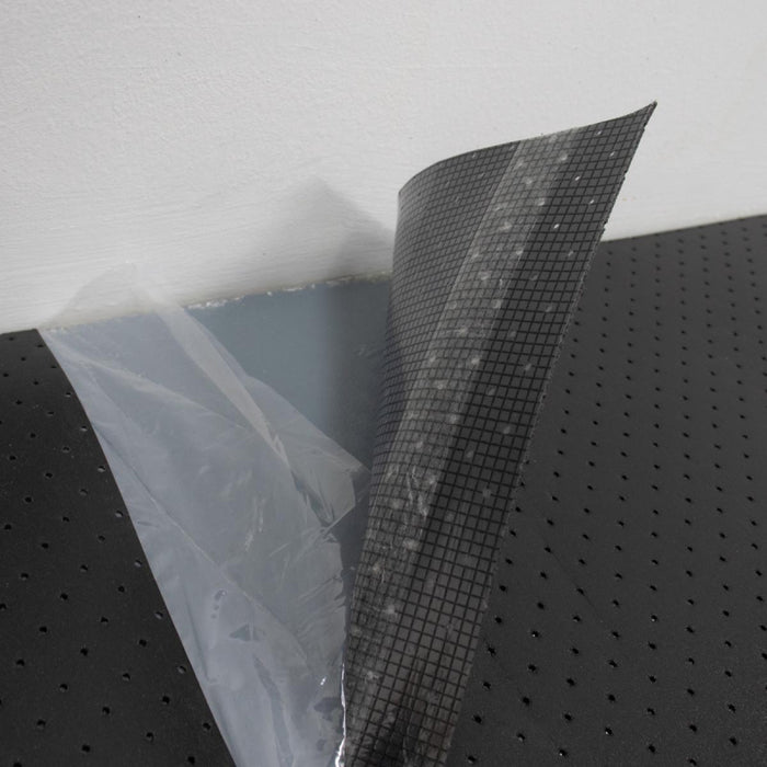 Whisper Black Klik PVC ondervloer | 10 dB Geluiddempend (Rol 10m2)
