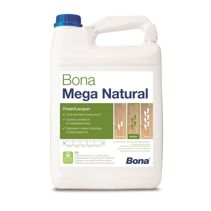Bona Mega 1K Parketlak | Natural 5 Liter
