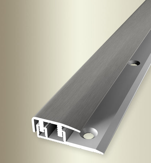 Eindprofiel 4 tot 7.5 mm vloerdikte | RVS / 90 cm