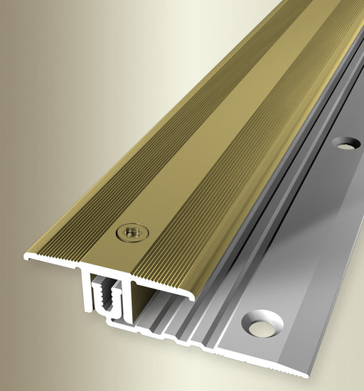 Dilatatieprofiel 7 tot 15mm vloerdikte | Goud / 90 cm