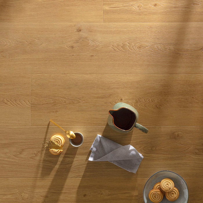 Floorify Lange Planken Gingerbread F026 | Click PVC Rigid