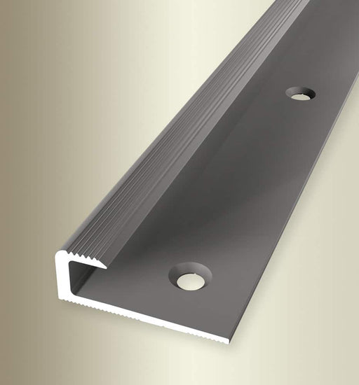 Inschuif eindprofiel 7mm vloerdikte | RVS / 100 cm