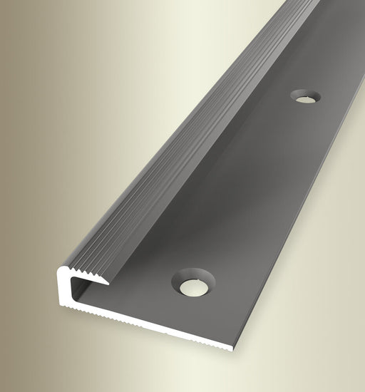 Inschuif eindprofiel 5mm vloerdikte | RVS / 100 cm