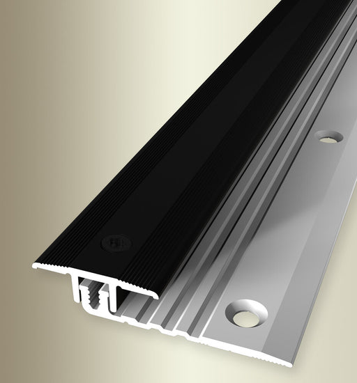 Dilatatieprofiel 4 tot 9.5mm vloerdikte | Zwart / 100 cm