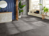 mFLOR 59213 Estrich Stone Anthracite | Tegel PVC 60x60 cm | Dryback Plak PVC