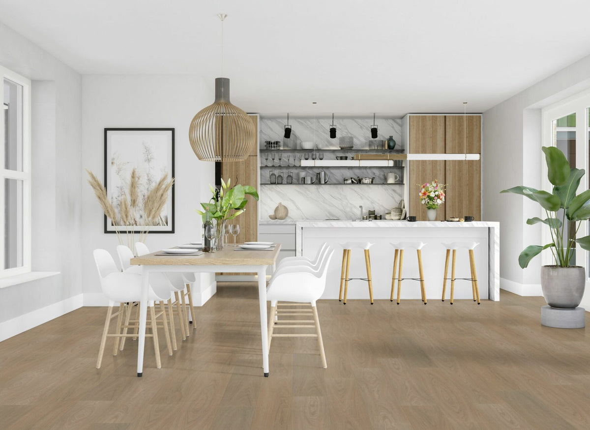 Sfeerbeeld Vivafloors 7830 | Eiken | Lijm PVC Dryback
