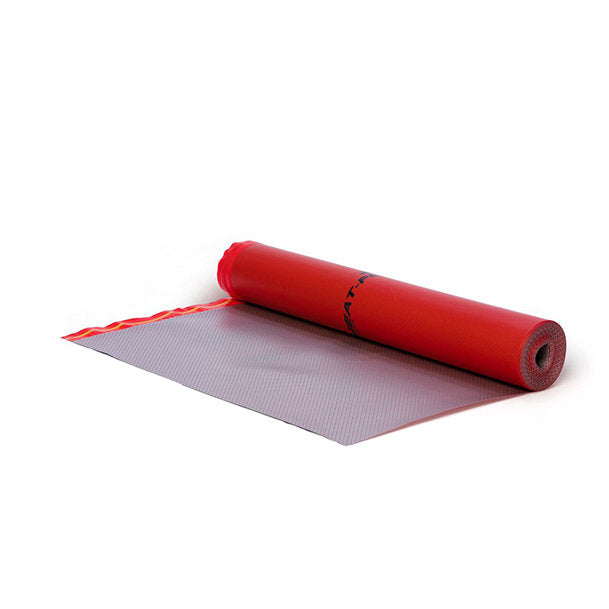 Heat-Foil Laminaat ondervloer 1.2mm | 10dB geluiddemping & vloerverwarming